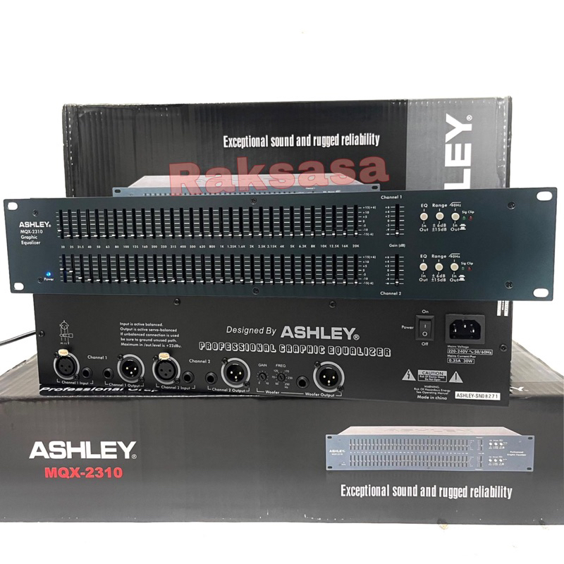 Equaliser Ashley MQX2310 original ashley MQX 2310 asley mqx 2310