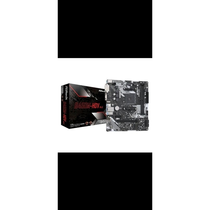 motherboard asrock b450m hdv