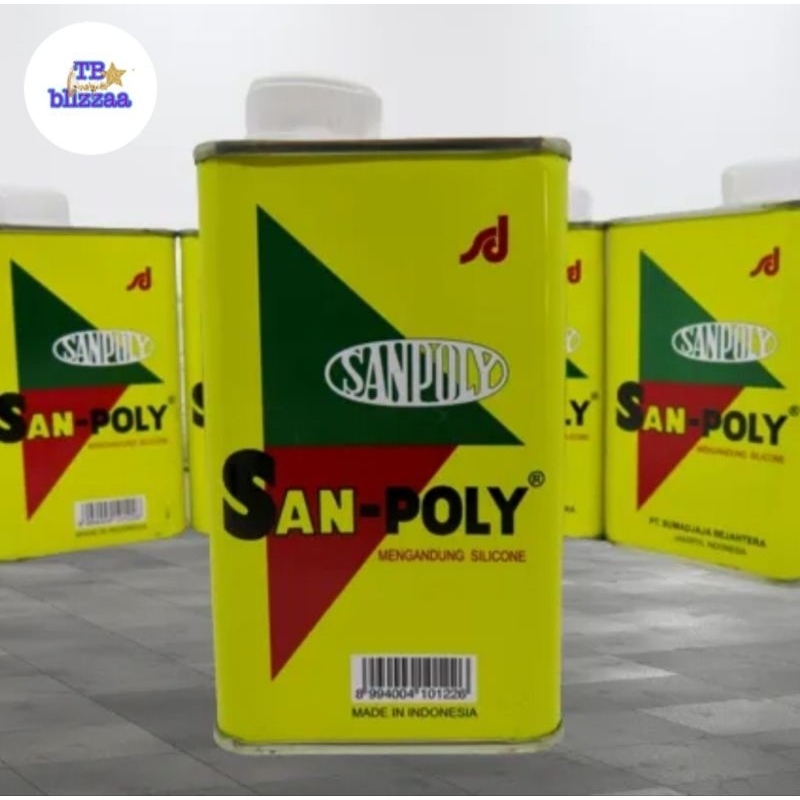 Sanpoly 250ML Sanpoly 500ML Cairan Pengkilap Cat Mobil Logam Sanpoly