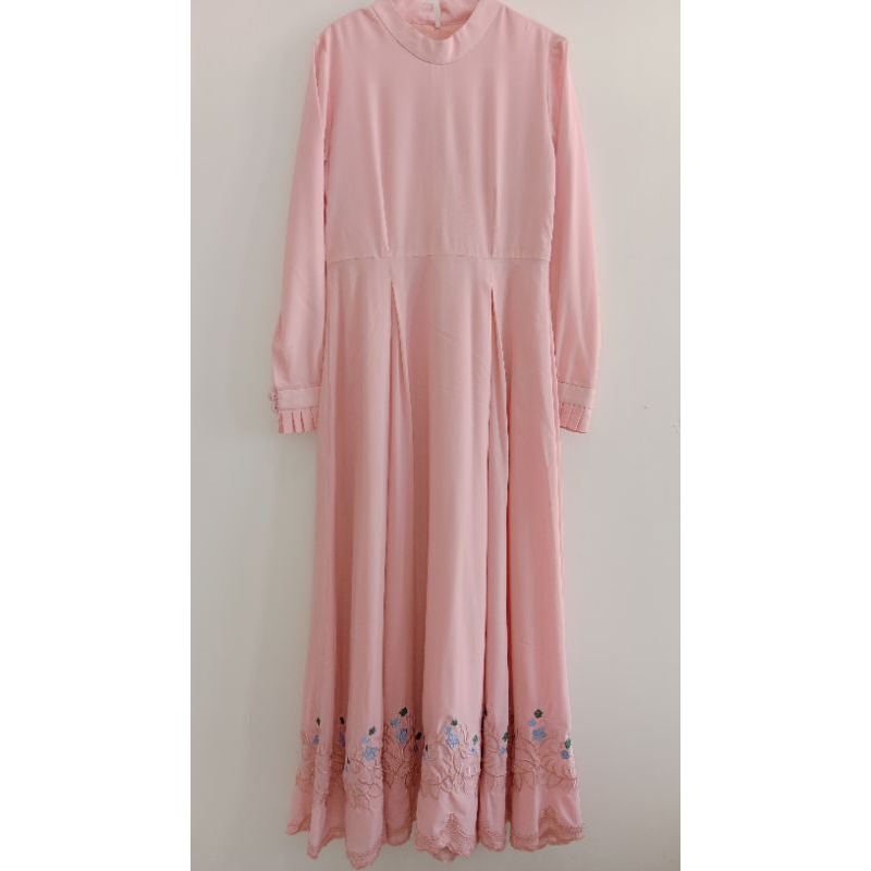 DRESS BORDIR RAYA (Preloved)
