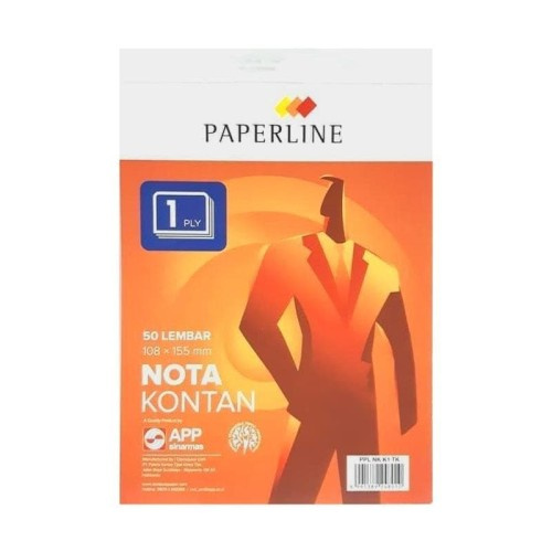 

Nota Kontan Paperline Kecil 1 Ply (NK K1)