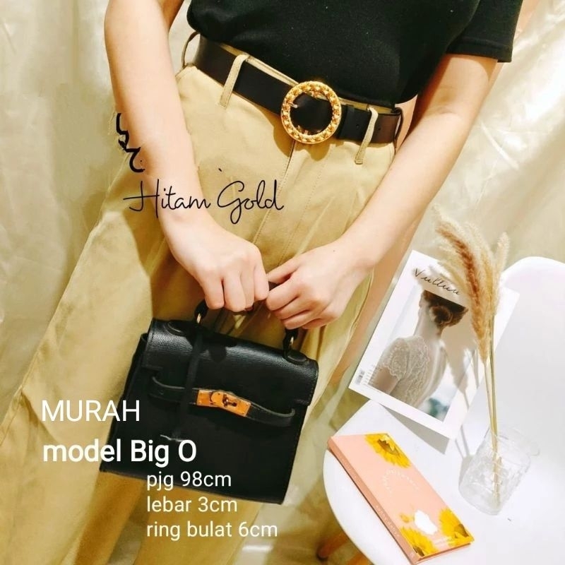 Sabuk Cewek Sabuk Wanita Sabuk Lebar Besar Korean Style