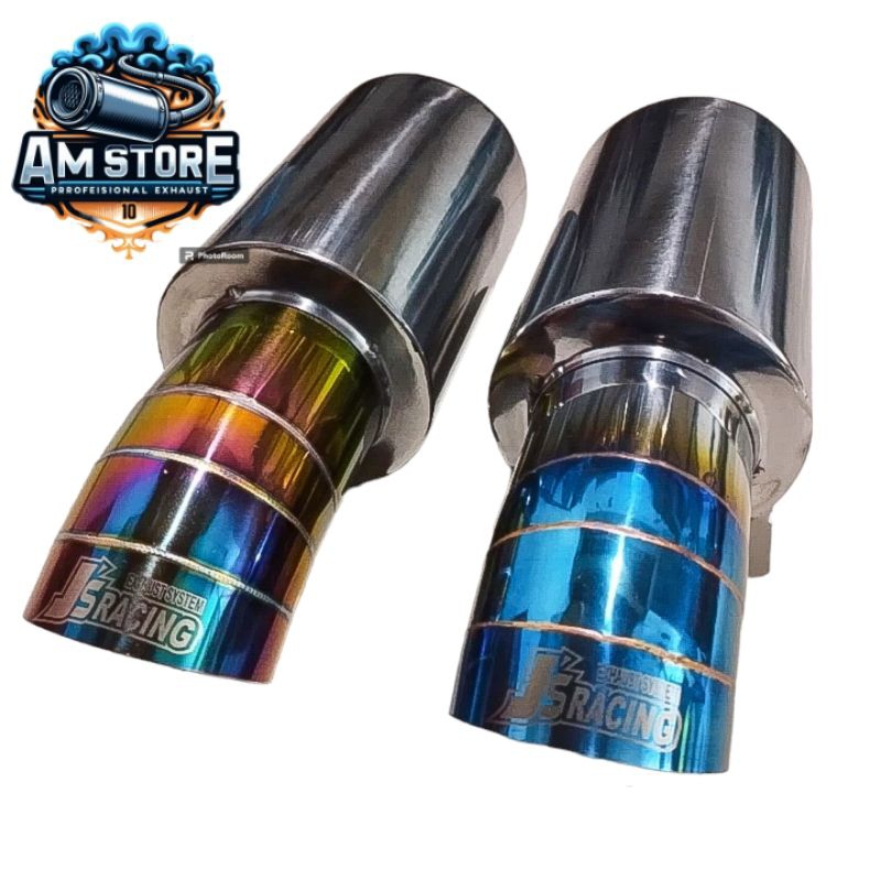 Knalpot Mobil JS Racing bisa untuk Avanza Xenia Ayla L300 Truck dan lainnya Garansi Termurah