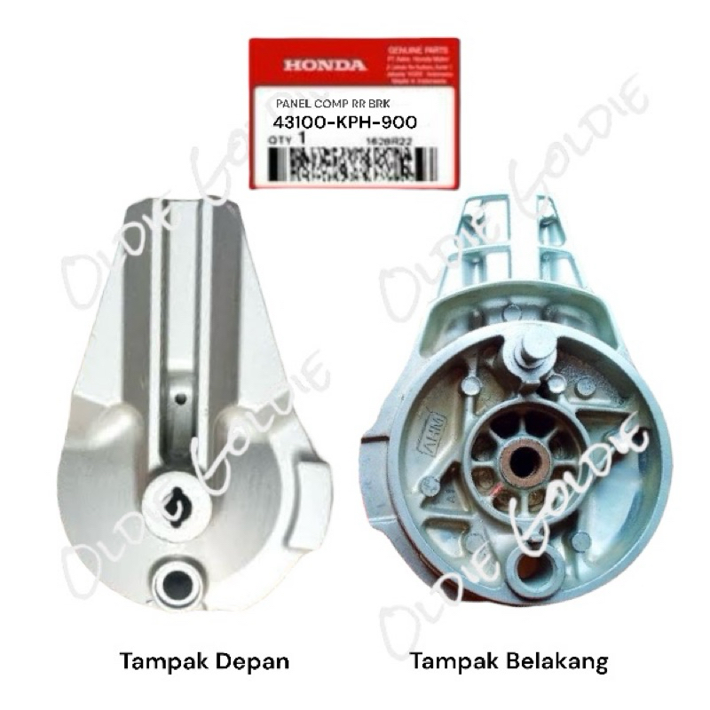 43100-KPH-900 Panel Tutup Tromol belakang Karisma D X Kirana AHM
