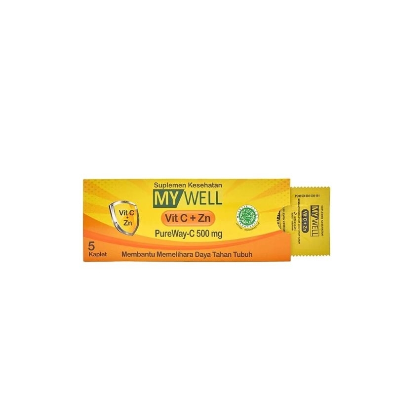 MyWell Vitamin C + Zinc 500Mg