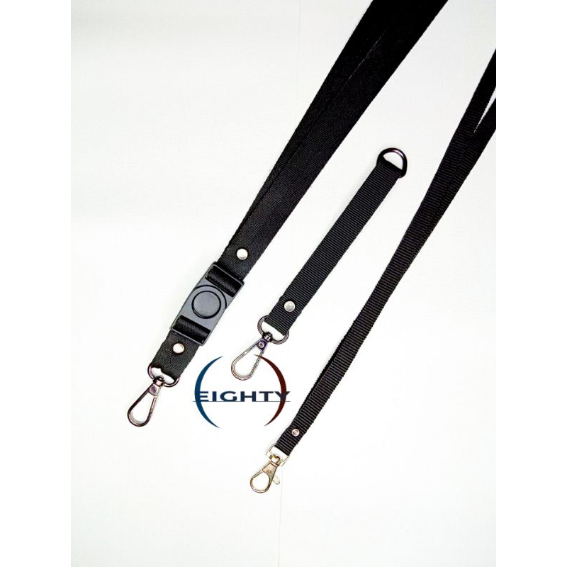 

Tali Lanyard 2 cm ID Card Tali Gantung Leher Stopper Pengait ID