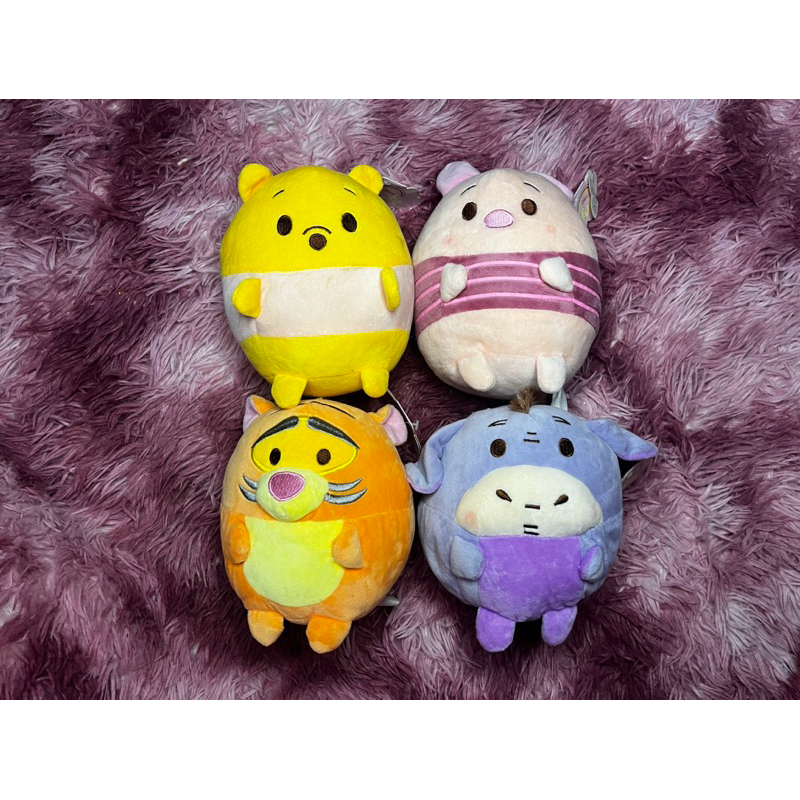 Sekawan Boneka Pooh Piglet Tiger Eeyore Ufufy Besar