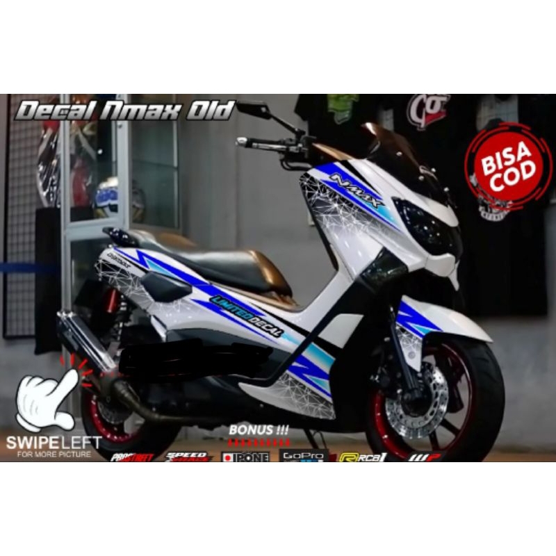 Stiker Decal Nmax 2019 Full Body Motif Limited Decal
