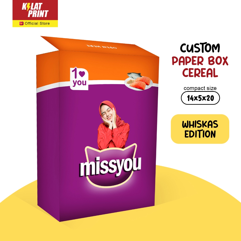 

Gift Box Custom Cereal Kado Ala Whiskas Edition