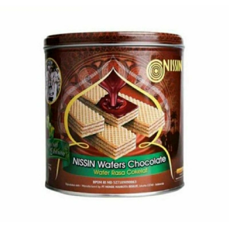 

NISSIN Wafers Chocolate Kaleng Special Ramadhan 240gr | Nissin Wafers Chocolate Kaleng 570gr