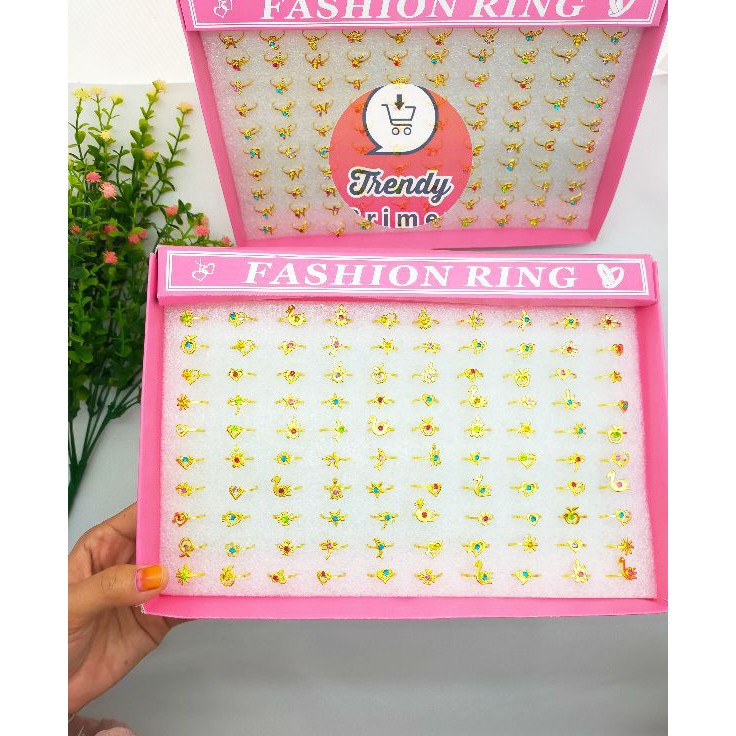 See More Cincin anak emas mainan isi 1 pcs kecil
