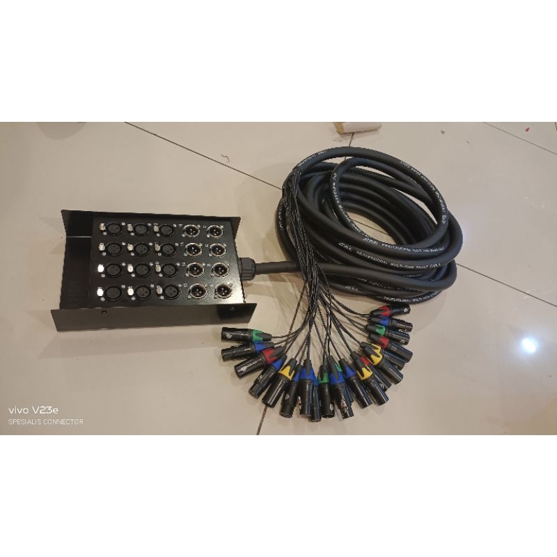 Kabel snake isi 20/Snake cable 20ch 12in 8out atau 16in 4out panjang 10 meter