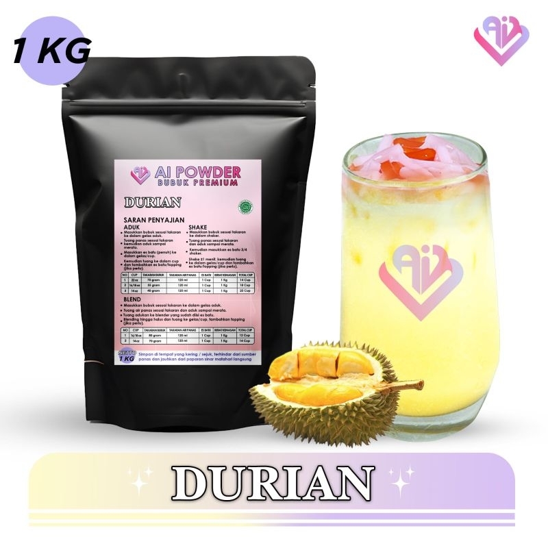 

Durian Bubuk Minuman Premium The Best Instan 1Kg