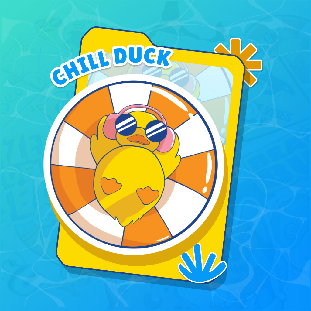 

Seaside FInds - Chill Duck Sticker