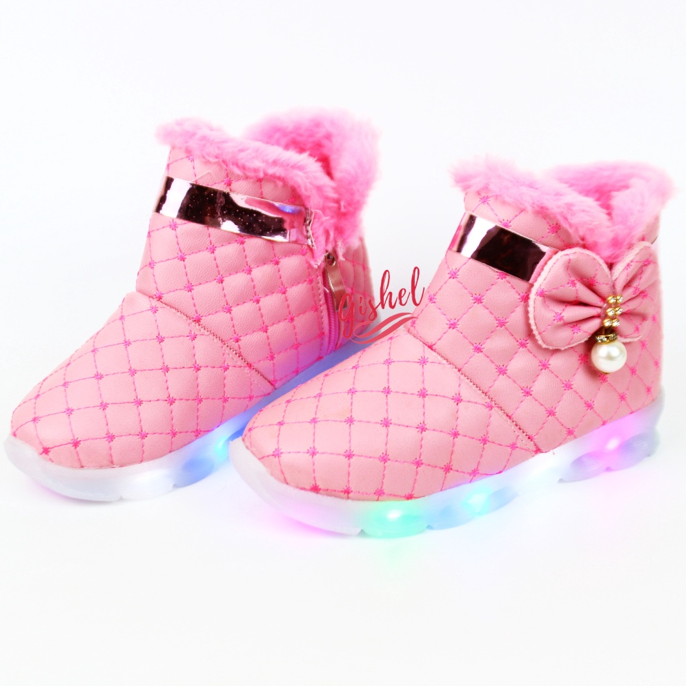 Murmer sepatu anaksepatu Boot LED anak perempuan  sepatu anak perempuan  sepatu boot