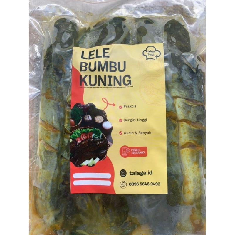 

Lele bumbu kuning isi 1 Kg