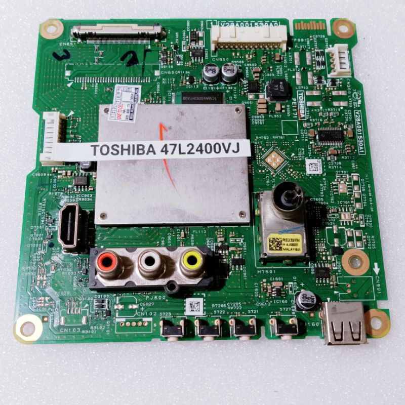 mb toshiba 47L2400vj - mainboard tv toshiba 47l2400vj - motherboard tv toshiba 47l24000vj