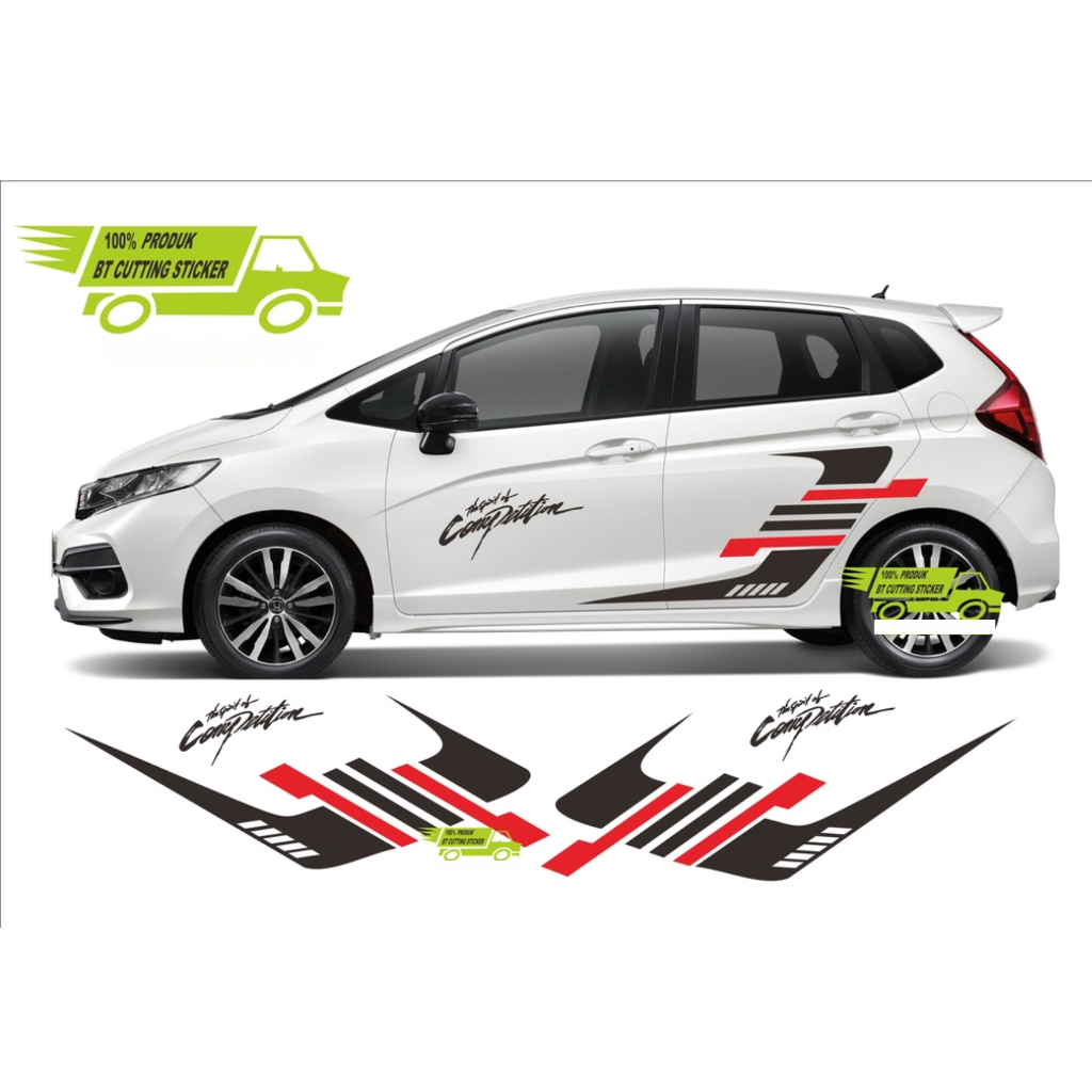 sticker honda jazz stiker jazz sticker jazz sticker cutting honda jazz sticker striping mobil honda 