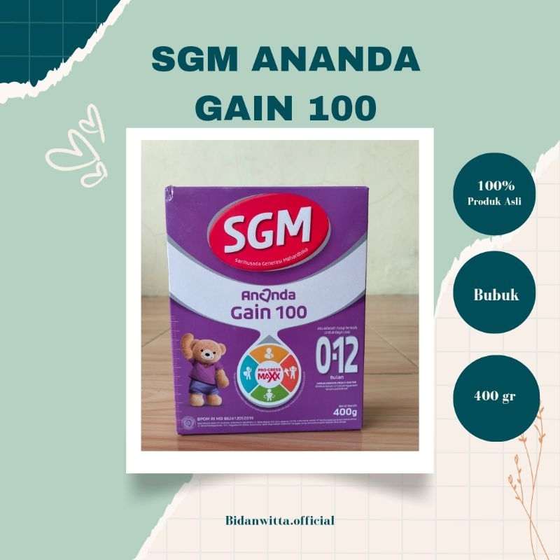 SGM ANANDA GAIN 100