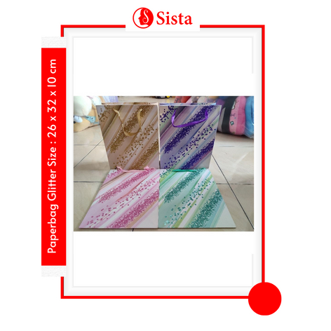 

Paperbag Dewasa Glitter Warna Motif Hampers Ultah Tas Kado