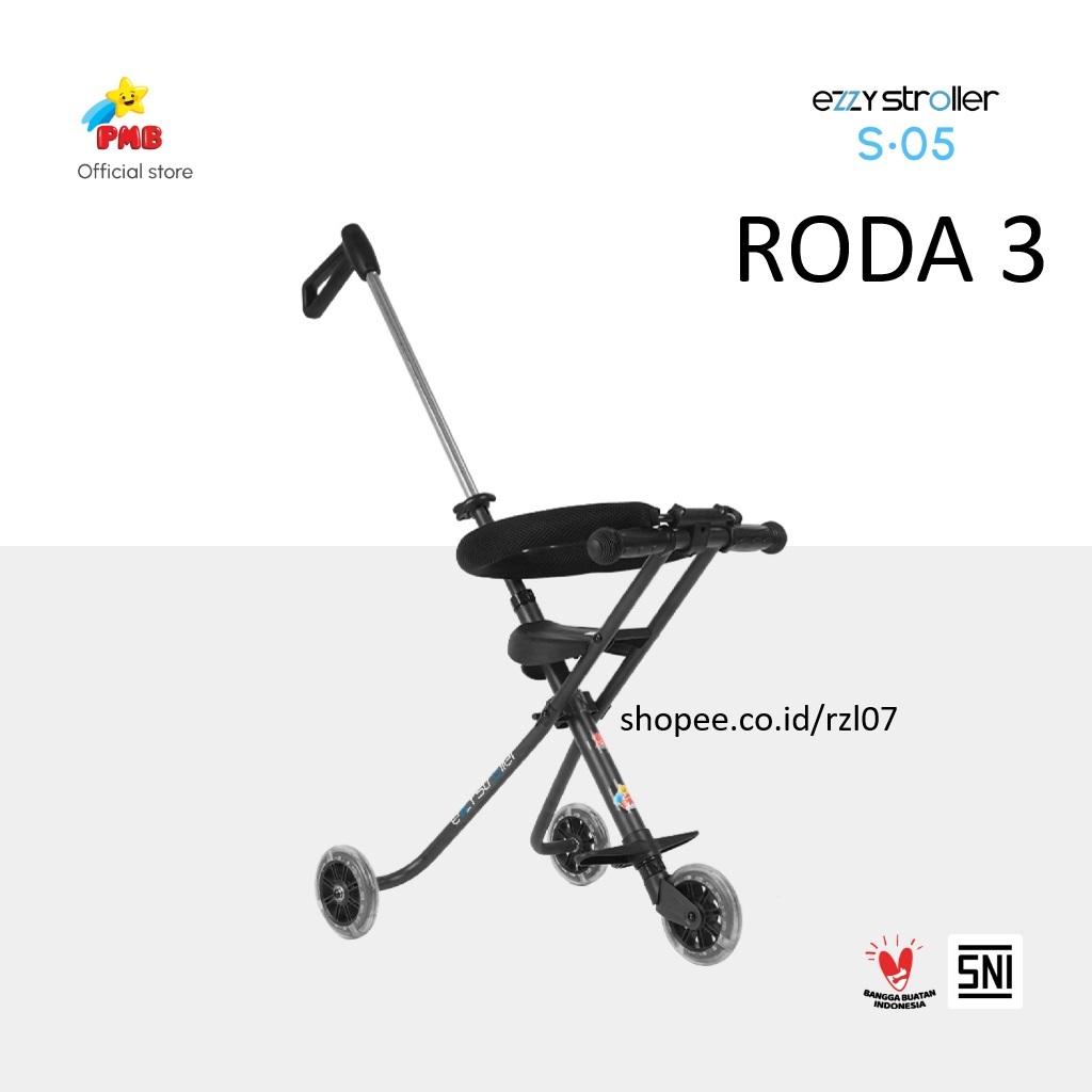 GOSEND SMG Micro Trike Stroller Mall S06 S05 EZ03 jog empuk PMB exotic baby trike stroller ezzy stro