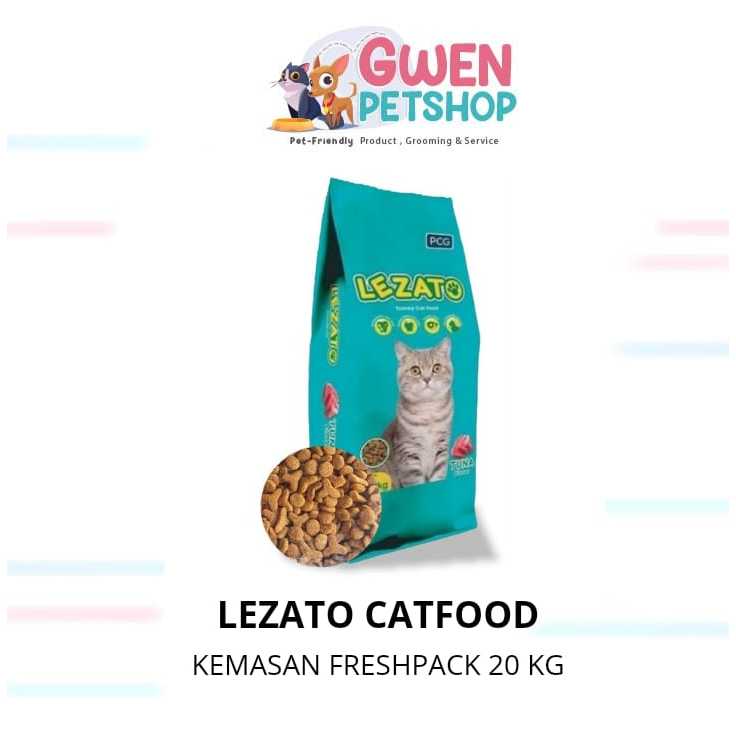 Makanan Kucing Lezato Tuna 20kg----LEZATO CATFOOD TUNA 20 KG