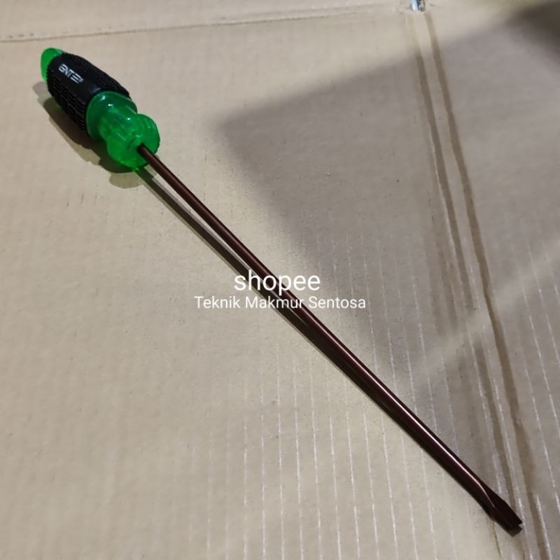 Obeng Minus 12" Gagang Karet Panjang 30cm 12 Inch drei