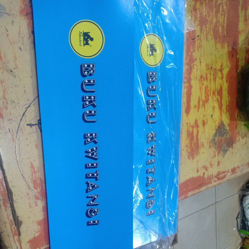 Kwitansi Besar Standard Lux Warna Warni 70 Lembar(1Pcs)