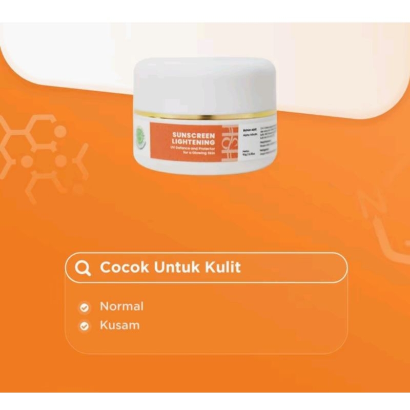 PAKET HNH /H&H SKINCARE SUNSCREEN LIGHTENING GRATIS MOIZ GEL