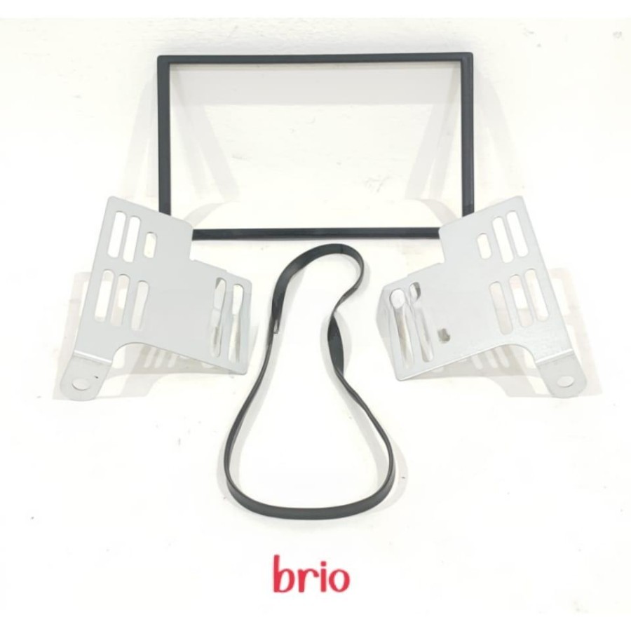 frame Headunit Doubledin tv mobil honda brio mobilio freed brv jazz/FR