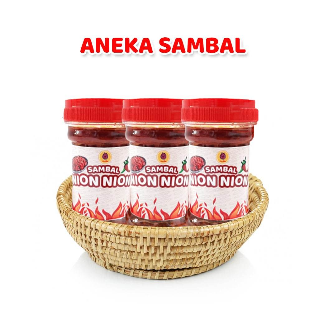 

Sambal Bawang pedas Gurih Mantap Sambal Cakalang Sambal Bajak Pedas Nion Nion Sambal Cumi Sambal Rebon Sambal Teri