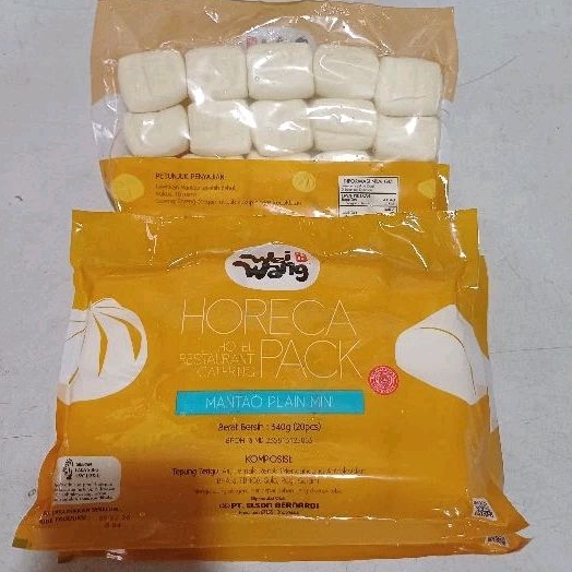 

Wei Wang Mantao Plain Mini 20pcs / Bernardi Mantao Polos Mini