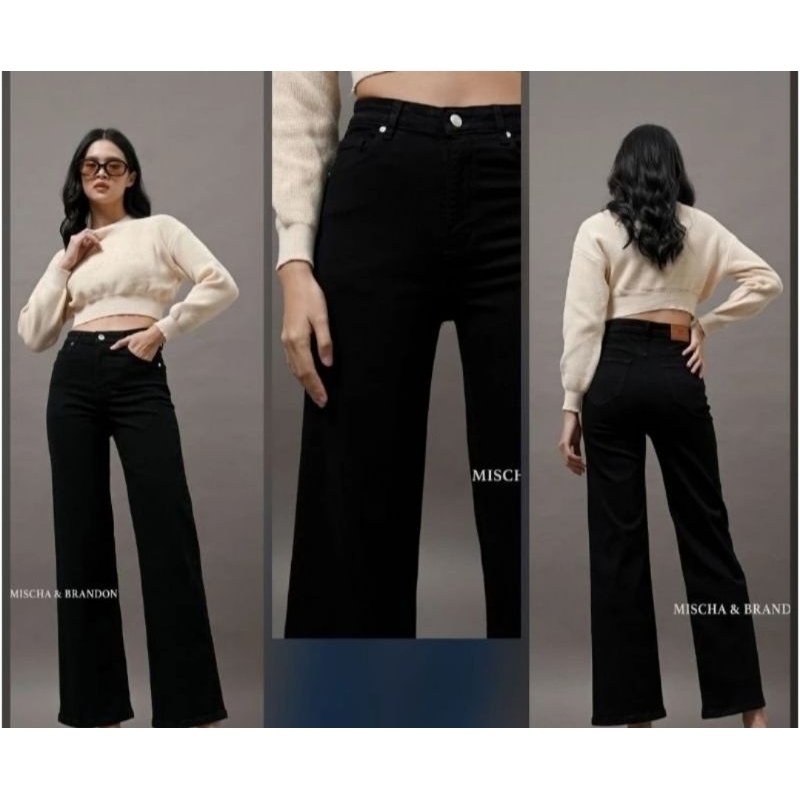 Kulot Jeans M&B Hitam