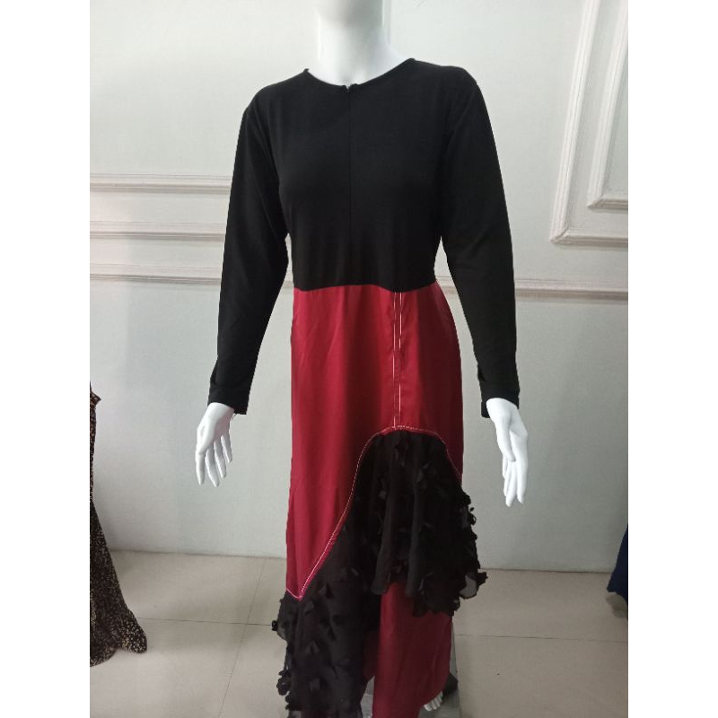 prelove gamis viendra syari/pl gamis brandet/pl gamis viendra