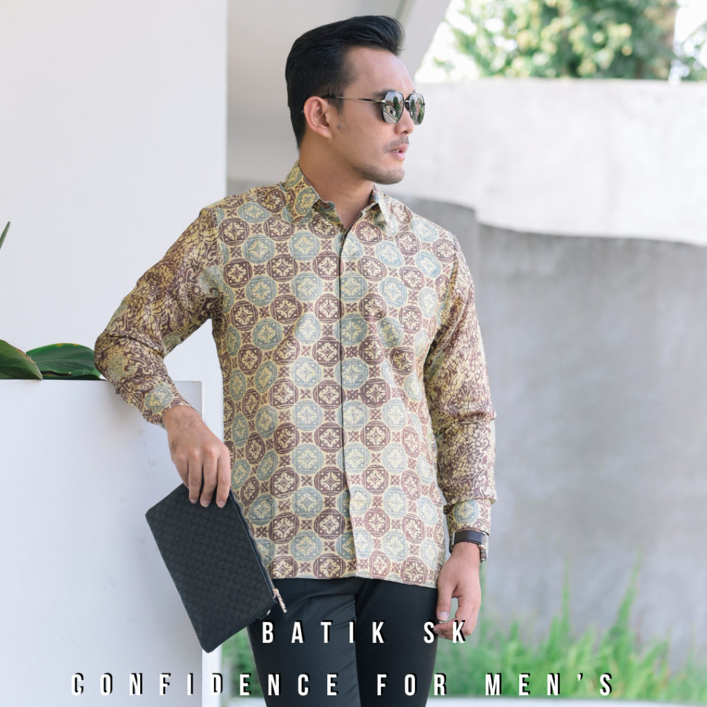 KEMEJA BATIK VISCOSE LETRA VERDE