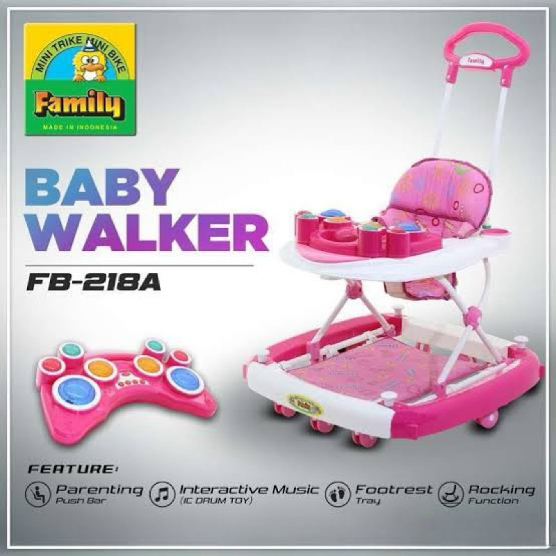 Baby Walker Family / Kereta belajar jalan bayi