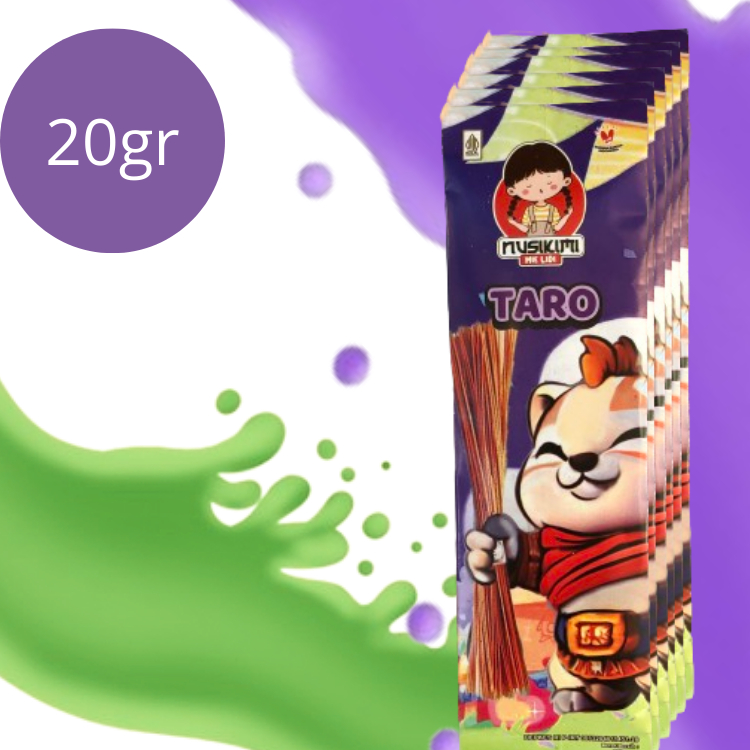 

Nusikimi mie lidi taro netto 20gr