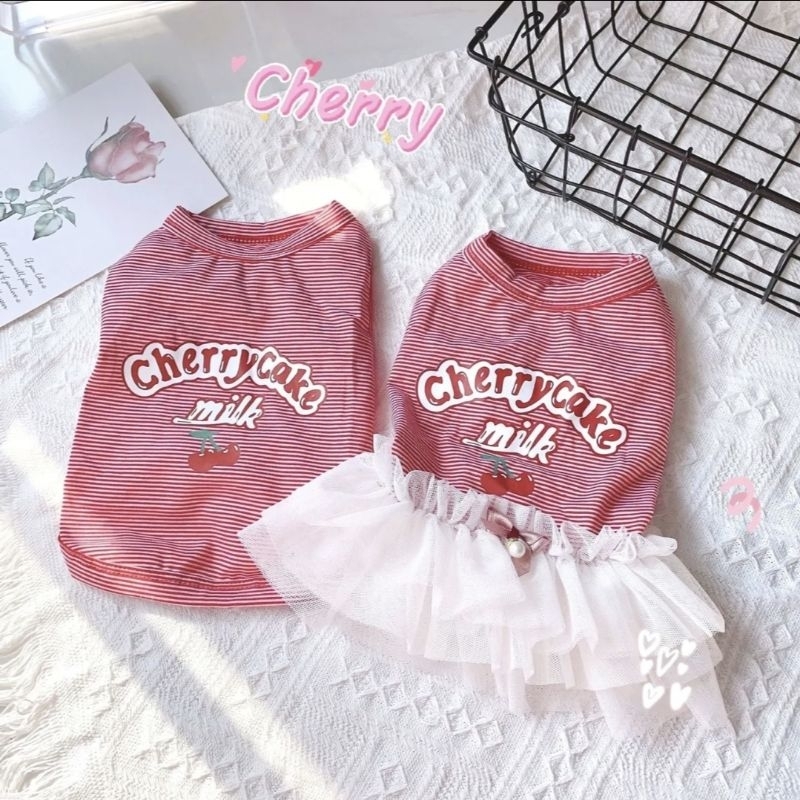 CHERRYCAKE COUPLE SERIES Baju Anjing Kucing