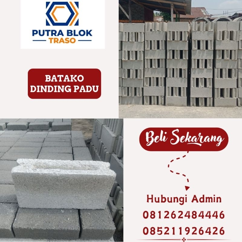 Batako Dinding Padu