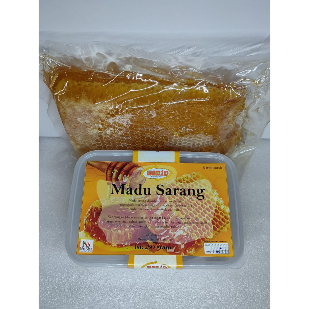 

NUSHA Madu Sarang Lebah Wahid 1 bok 250gr