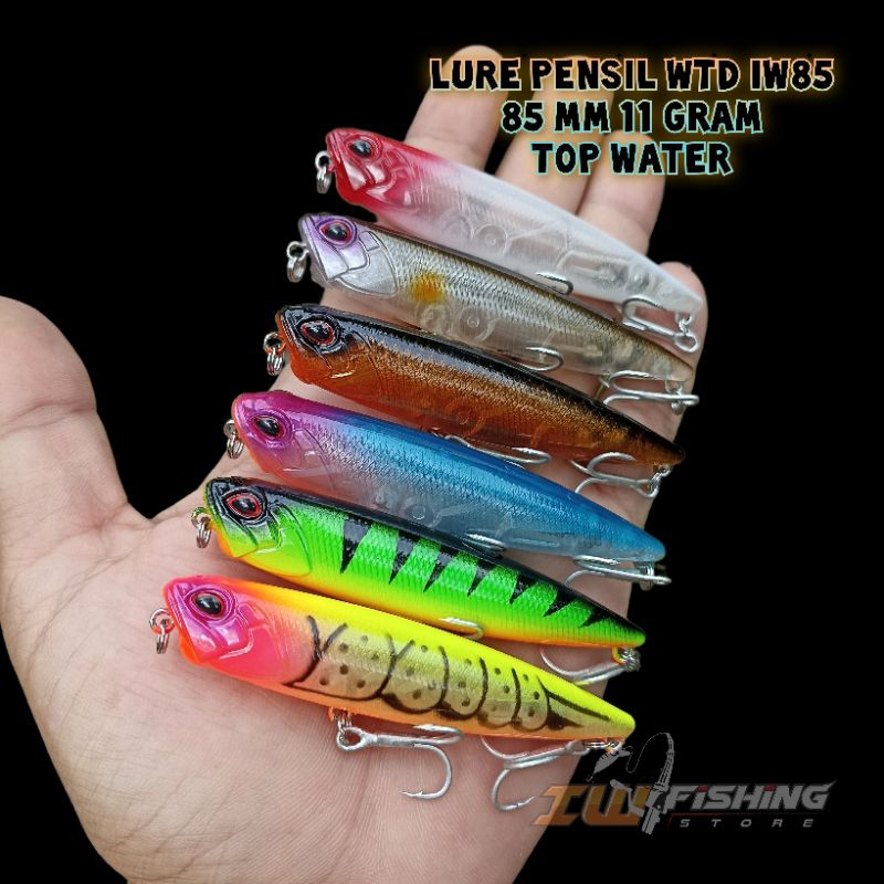 IWFISHING LURE PENSIL IW85 WTD TOP WATER 8,5 CM BERAT 11 GRAM