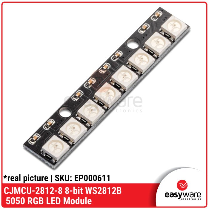 CJMCU-2812-8 8-bit WS2812 WS2812B 5050 RGB LED module