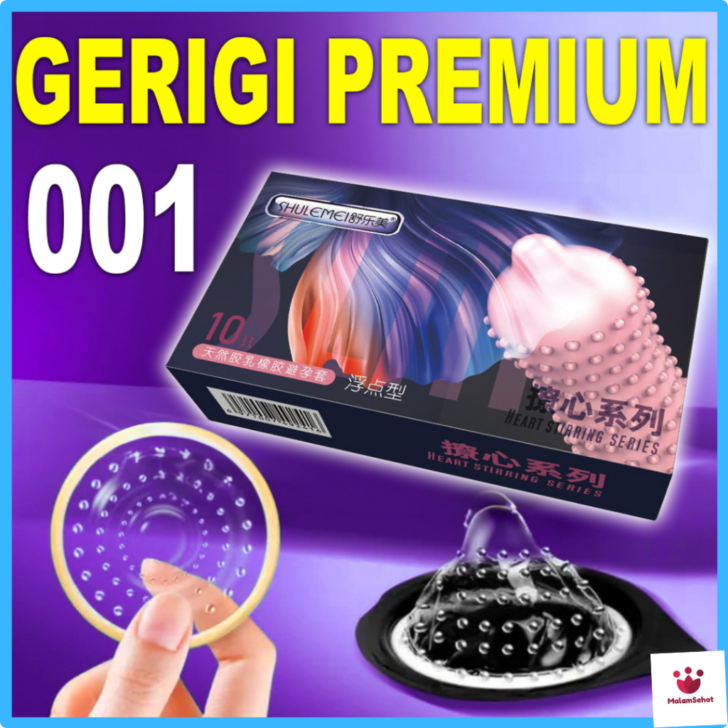 Kondom Ungu SLM premium Berduri - Condom [Privasi aman]