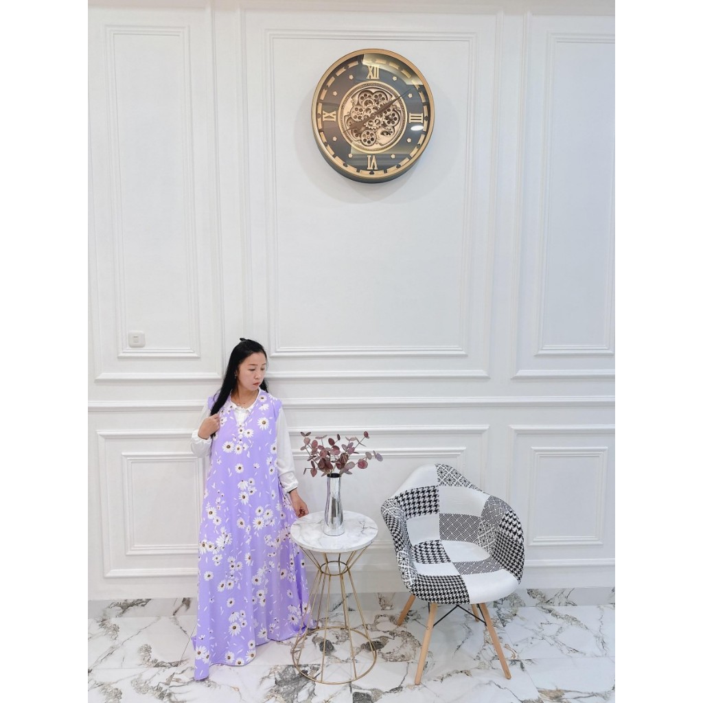 YUBIN OVERALL DRESS KOREAN MAYUNG JUMBO XL XXL XXXL PJ 130 BUNGA
