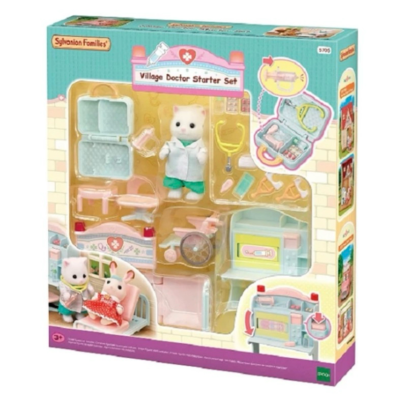 sylvanian families village doctor set original