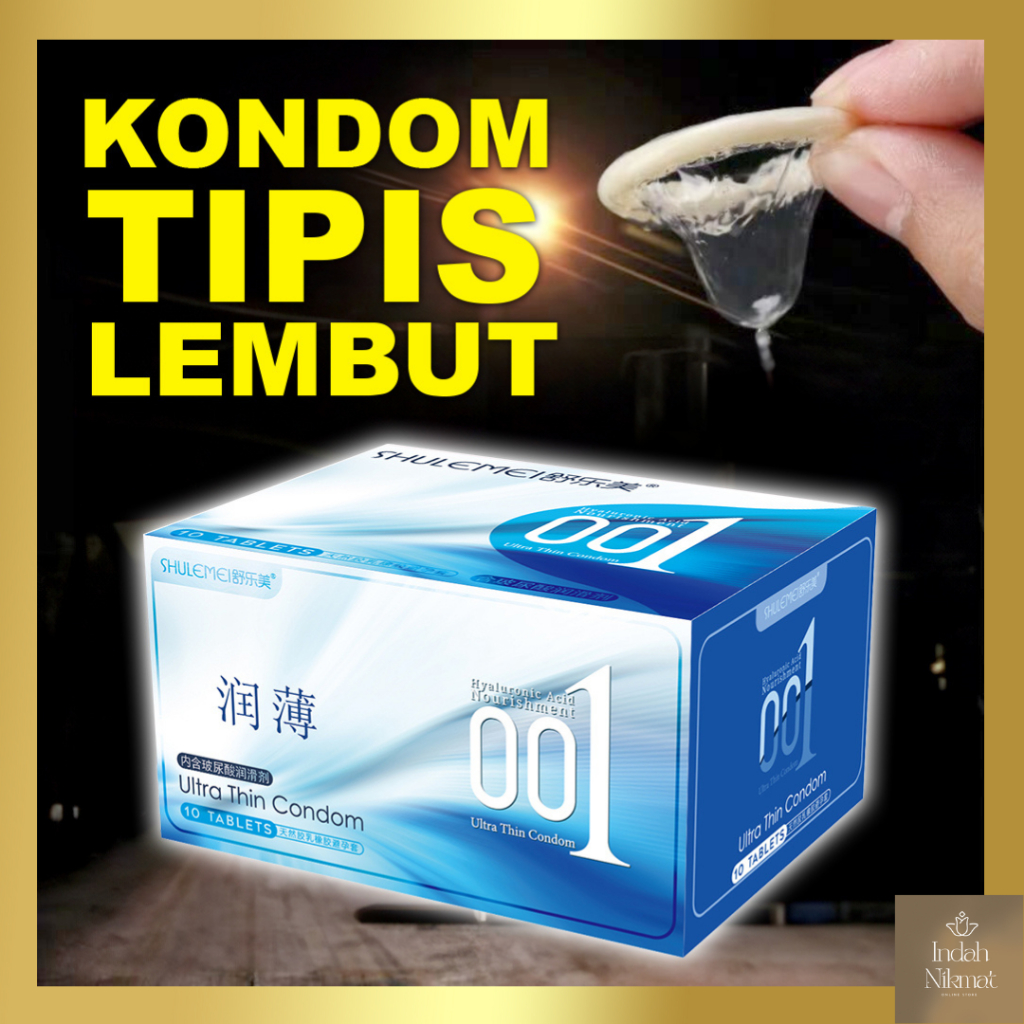 Kondom SLM lembut Biru Bergerigi Doddet - Condom Bonus Pelumas [Privasi Terjaga]