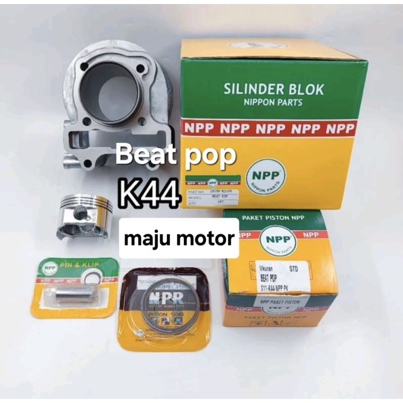 Blok Seher Boring Cylinder set plus piston kit Beat Pop Beat fi Esp Scoopy Fi Esp Beat Street K44/K2