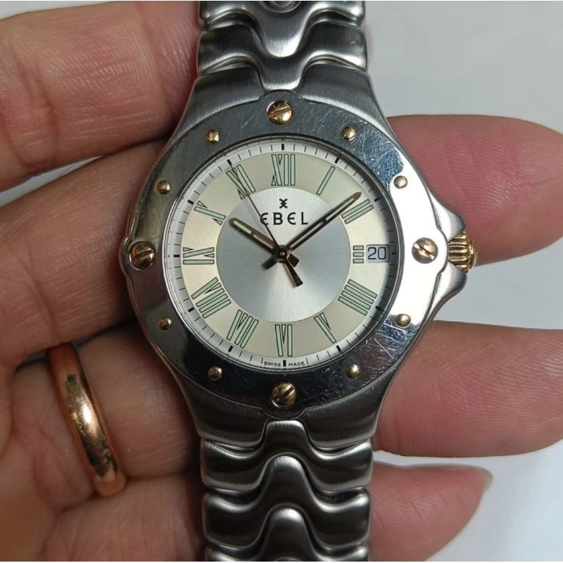 ebel sportwave original bekas sangat bagus normal semua tinggal pakai