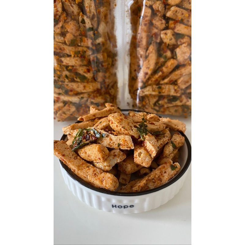 

Basreng pedas renyah daun jeruk 250gr