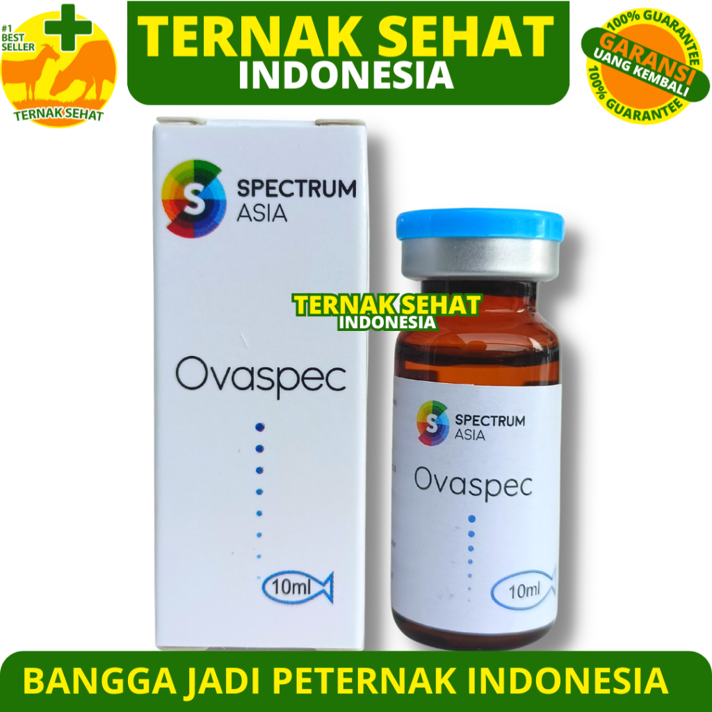 OVASPEC 10ML - Hormon Pemijah Ikan Pengganti Ovaprim